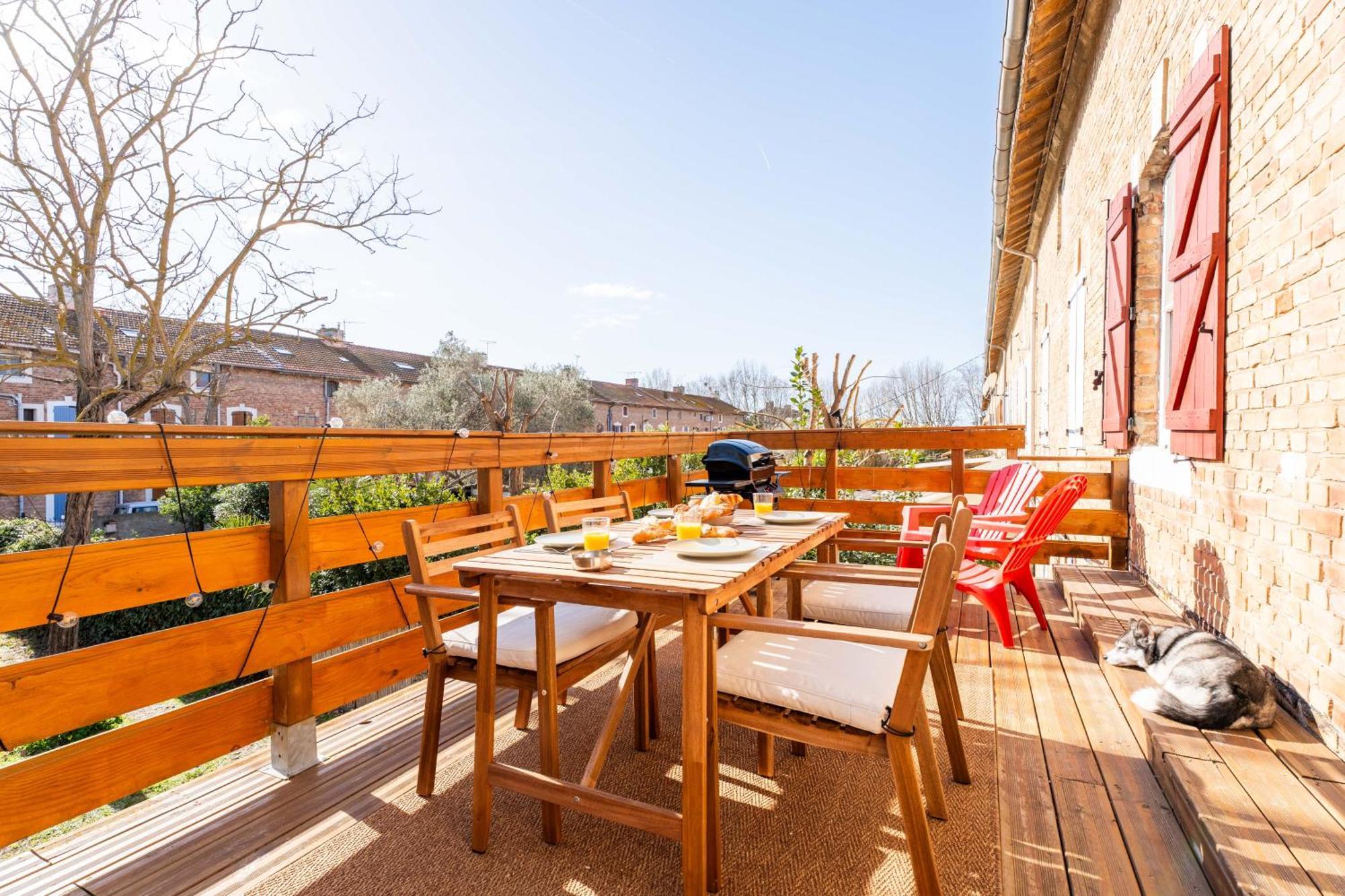 Grand Appartement Familiale - Camargue 생 드 지로 외부 사진